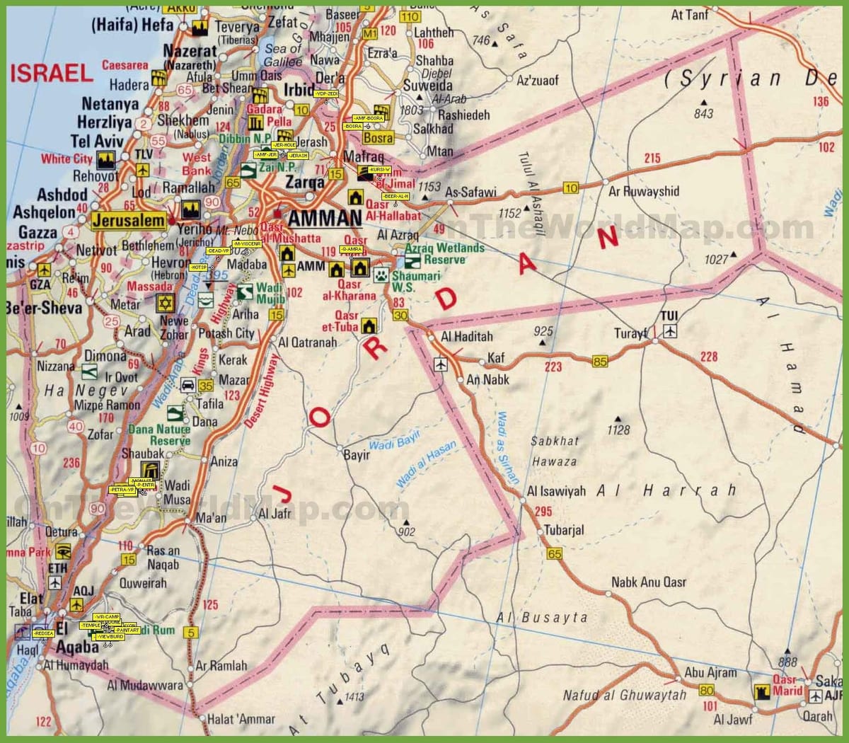 Ürdün yol haritası 